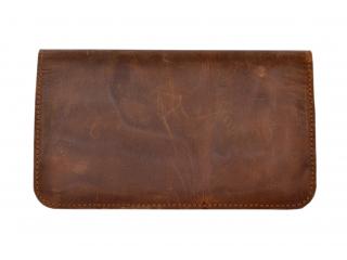 Handmade Genuine Leather New Antique Design Bifold Passport Holder Wallet